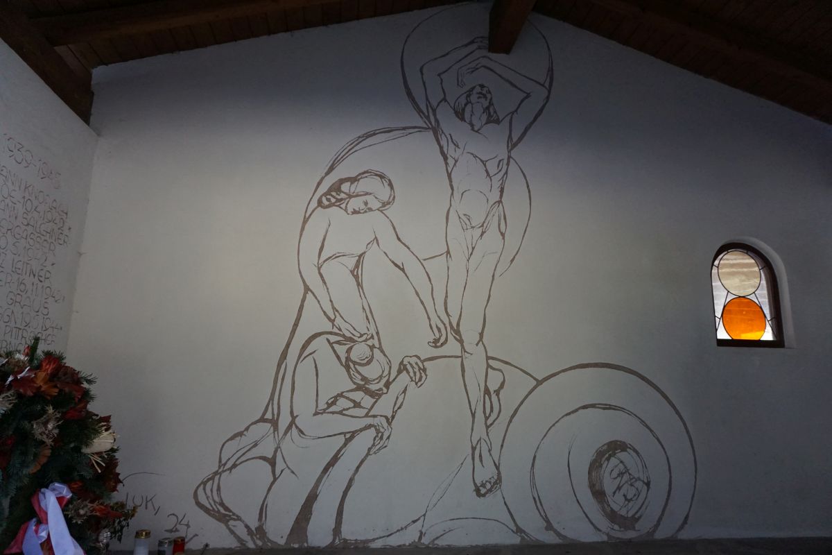 Kriegerkapelle Osttiroler Künstler Prof. Oswald Kollreider