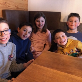 Vorstellung der Erstkommunionkinder in Gschnitz
